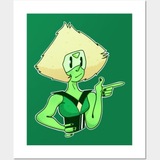 Green Chick Posters and Art